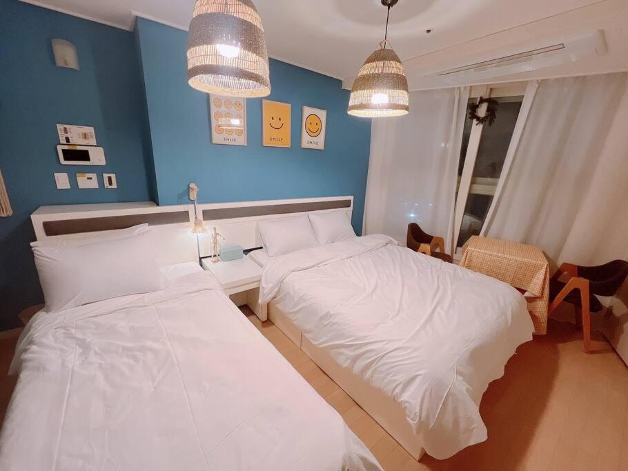Haeundae Beach Stay #2Min Walk #2Beds 釜山 外观 照片
